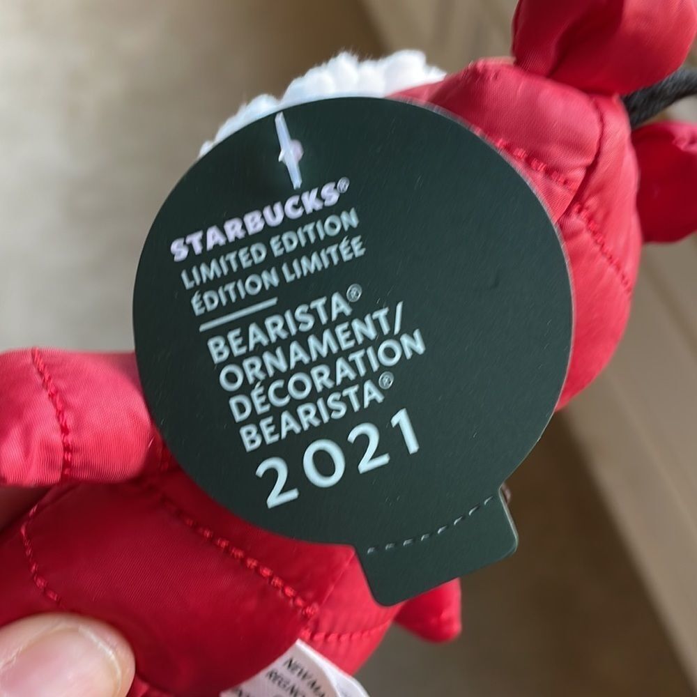 STARBUCKS Bearista 2021 ornament - Picture 4 of 10